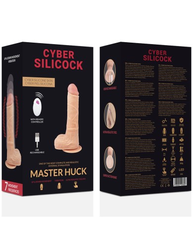 CYBER SILICOCK - TÉLÉCOMMANDE RÉALISTE MASTER HUCK 20.9 CM -O- 4 CM