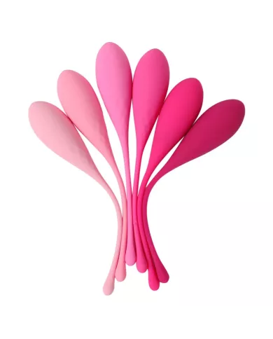 LESLIE - KEGEL FIT ENSEMBLE D'ENTRAÃŽNEMENT MUSCULAIRE PELVIEN 6 PCS LESLIE - KEGEL FIT ENSEMBLE D'ENTRAÃŽNEMENT MUSCULAIRE PELVIEN 6 PCS