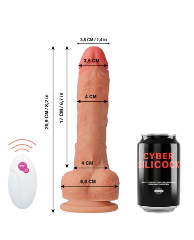 CYBER SILICOCK - TÉLÉCOMMANDE RÉALISTE MR RICK 20.9 CM -O- 4 CM