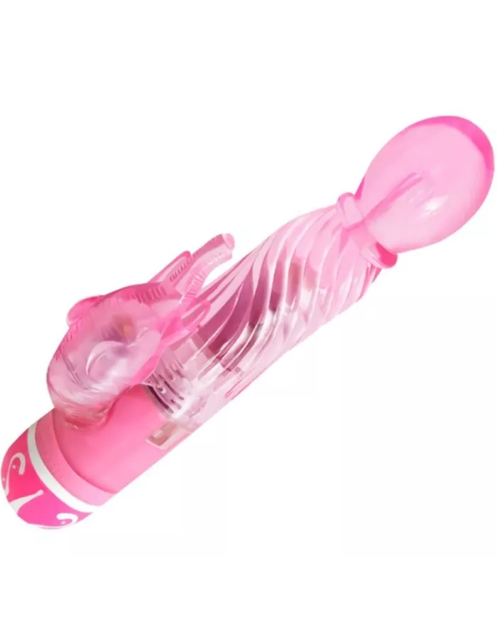 BAILE - VIBRATEUR MULTIVITESSES AVEC STIMULATEUR ROSE BAILE - VIBRATEUR MULTIVITESSES AVEC STIMULATEUR ROSE