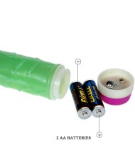 BAILE - VIBRATEUR VAGUES DE PLAISIR 23 CM VERT
