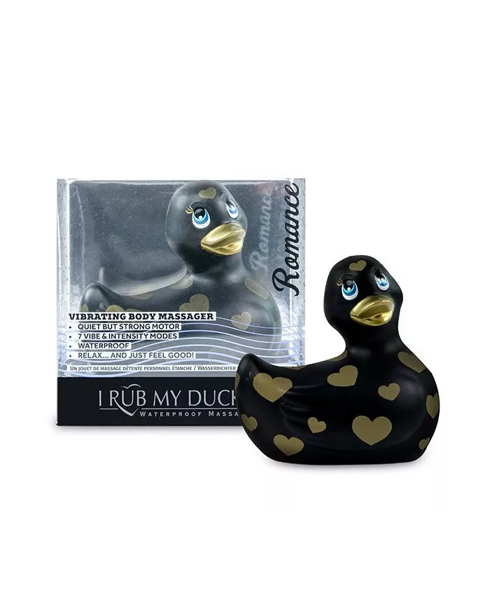 BIG TEASE TOYS - JE FRAPPE MON DUCKIE 2.0 | ROMANCE (NOIR ET OR)