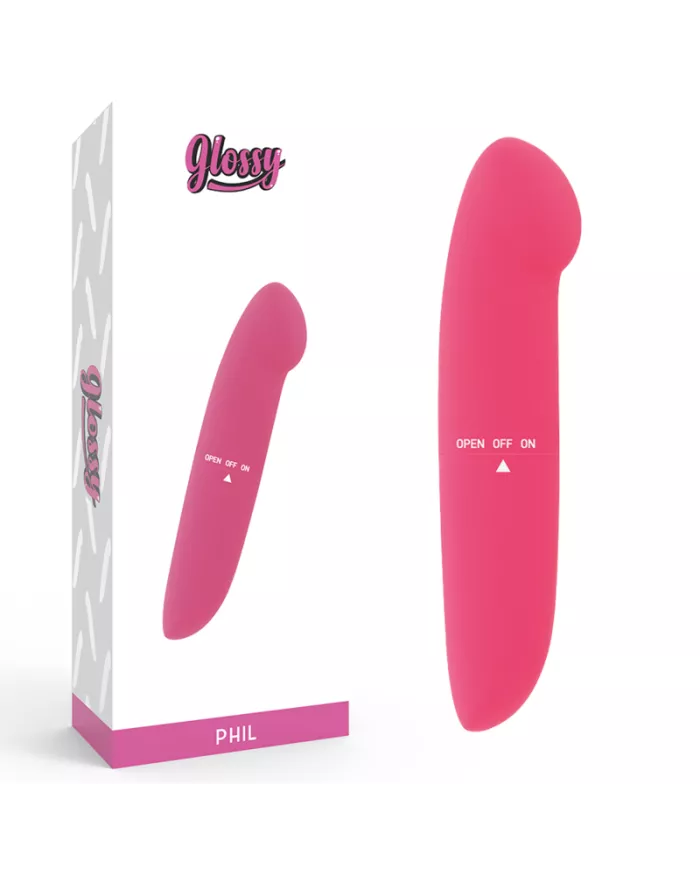 GLOSSY - VIBRATEUR PHIL ROSE GLOSSY - VIBRATEUR PHIL ROSE