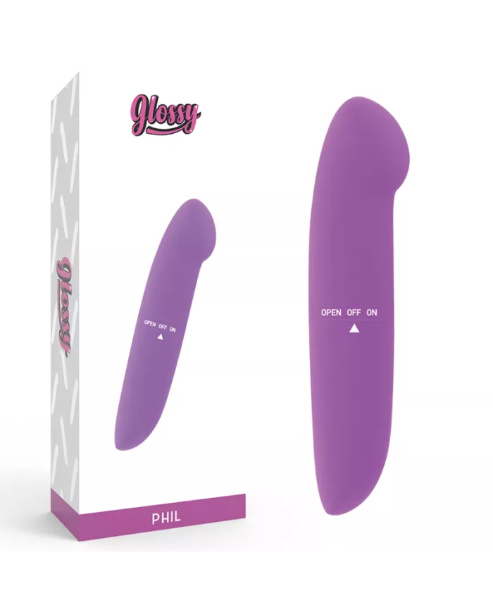 GLOSSY - VIBRATEUR PHIL VIOLET GLOSSY - VIBRATEUR PHIL VIOLET