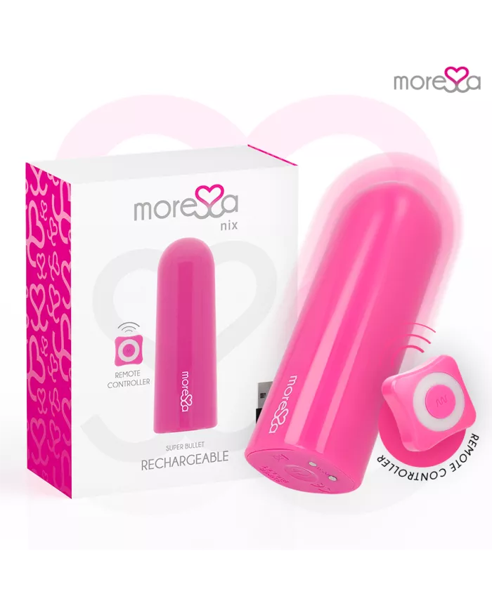 MORESSA - NIX VIBRATEUR TÉLÉCOMMANDE ROSE