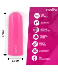 MORESSA - NIX VIBRATEUR TÉLÉCOMMANDE ROSE