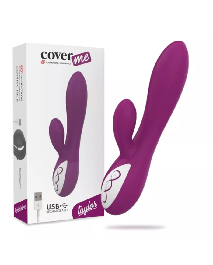 COVERME - VIBRATEUR TAYLOR COMPATIBLE AVEC LA TECHNOLOGIE SANS FIL WATCHME