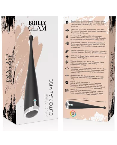 BRILLY GLAM - SPOT VIBE CLITORIAL NOIR