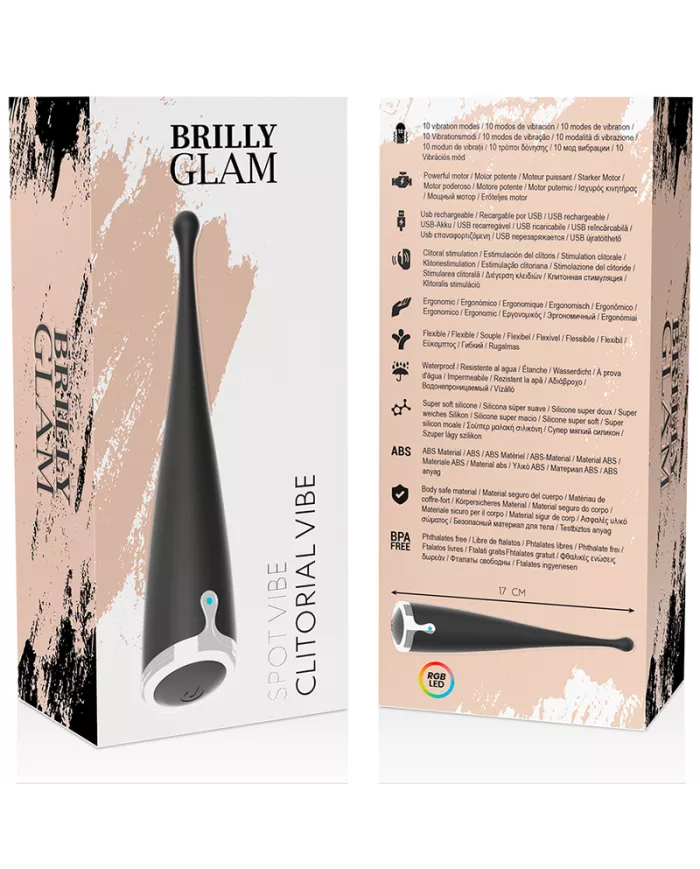 BRILLY GLAM - SPOT VIBE CLITORIAL NOIR