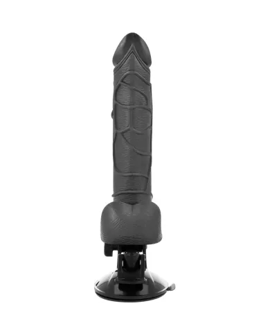 BASECOCK - VIBRATEUR RÉALISTE TÉLÉCOMMANDE NOIR AVEC TESTICULES 19.5 CM -O- 4 CM BASECOCK - VIBRATEUR RÉALISTE TÉLÉCOMMANDE NOIR AVEC TESTICULES 19.5 CM -O- 4 CM