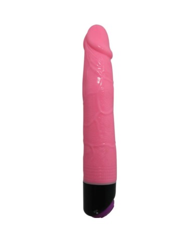 BAILE - VIBRATEUR RÉALISTE SEXE COLORÉ ROSE 23 CM