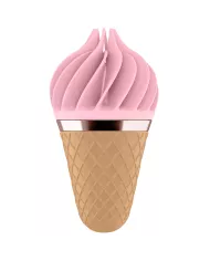 SATISFYER - SPINNATOR SWEET TREAT BRUN & ROSE SATISFYER - SPINNATOR SWEET TREAT BRUN & ROSE