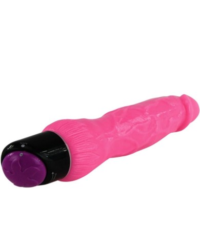 BAILE - VIBRATEUR RÉALISTE SEXE COLORÉ ROSE 24 CM