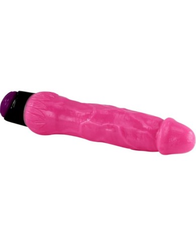 BAILE - VIBRATEUR RÉALISTE SEXE COLORÉ ROSE 24 CM