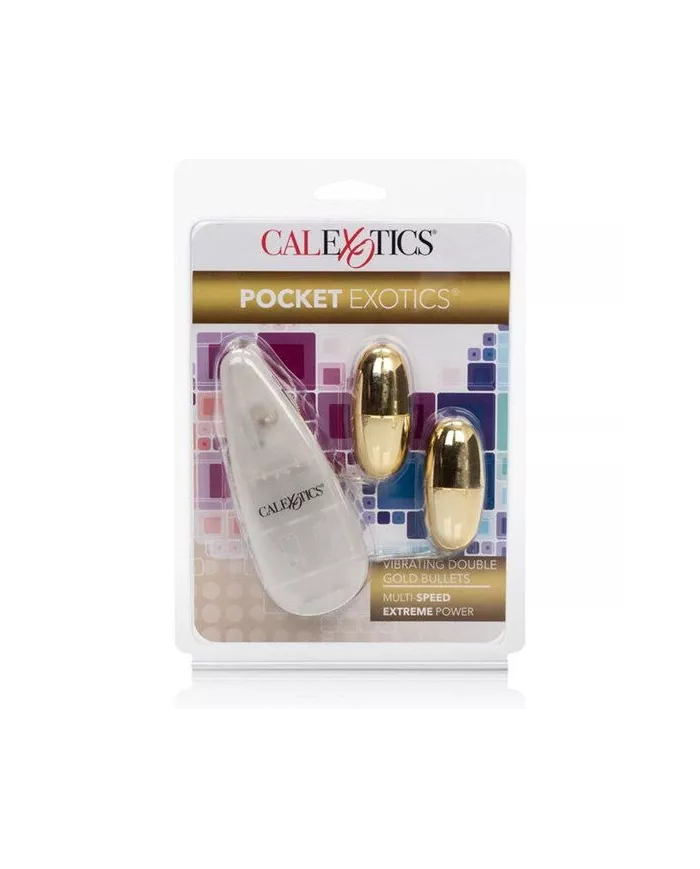 CALEXOTICS - BALLES VIBRANTES DUO OR