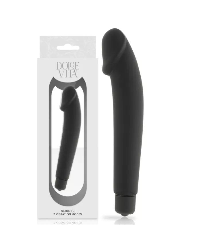 DOLCE VITA - REALISTIC BLACK SILICONE DOLCE VITA - REALISTIC BLACK SILICONE