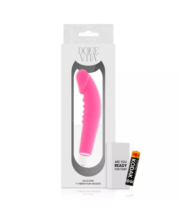 DOLCE VITA - REALISTIC PLEASURE PINK  SILICONE DOLCE VITA - REALISTIC PLEASURE PINK  SILICONE