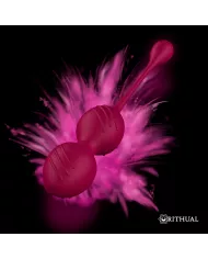 RITHUAL - BALLES DE KEGEL VIBRANTES RECHARGEABLES NISHA ORCHIDÉE