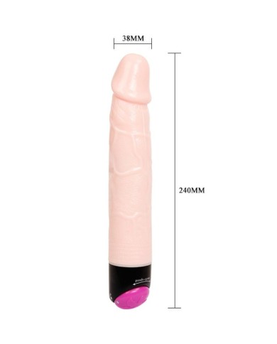 BAILE - VIBRATION ET ROTATION SEXUELLES COLORÉES 24 CM