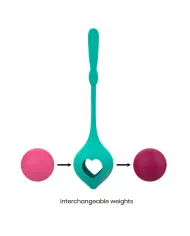 RITHUAL - ENSEMBLE DENTRAÎNEMENT PELVIEN DEVA AQUA GREEN