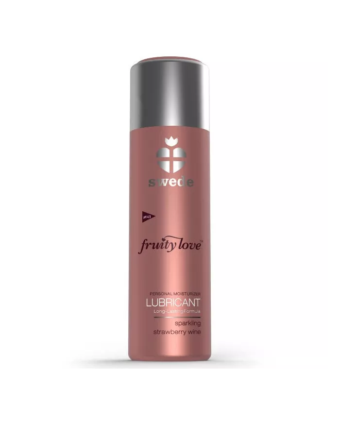 SWEDE - FRUITY LOVE LUBRIFIANT VIN MOUSSEUX FRAISE 50 ML