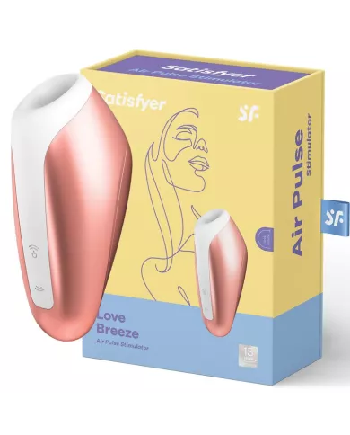 SATISFYER - LOVE SUCCIONADOR BREEZE CUIVRE SATISFYER - LOVE SUCCIONADOR BREEZE CUIVRE