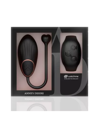 ANNE'S DESIRE - EGG TECHNOLOGIE DE TÉLÉCOMMANDE WATCHME NOIR