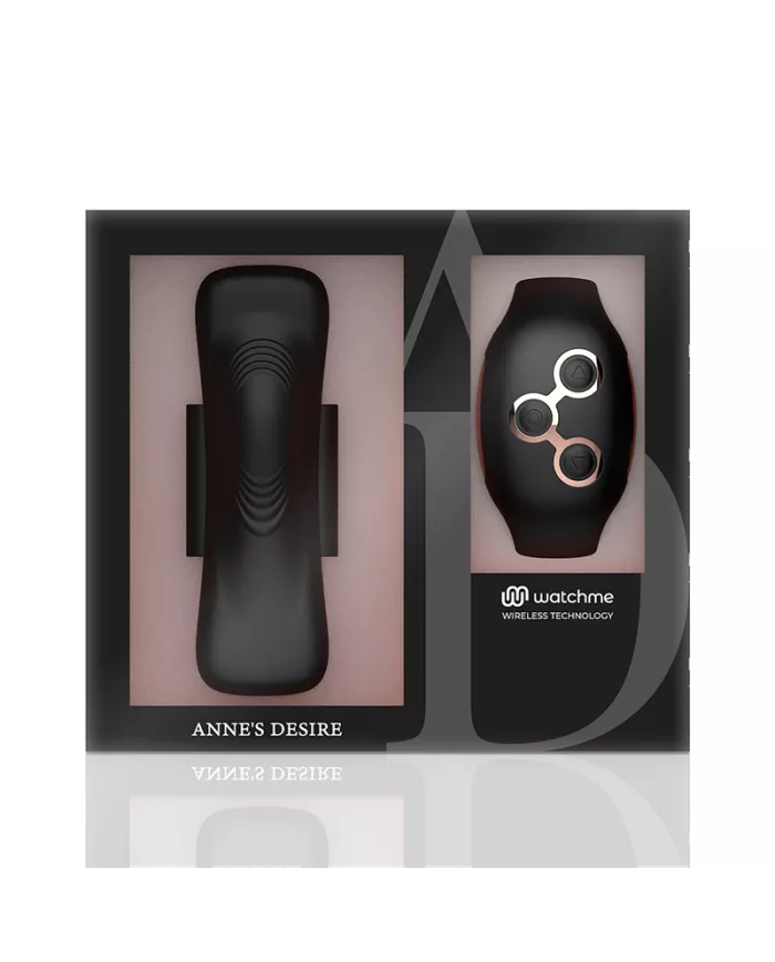 ANNE'S DESIRE - PANTY PLEASURE TECNOLOG A WATCHME NOIR/OR