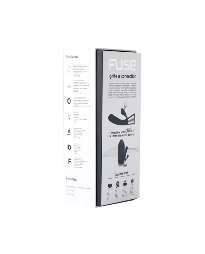 KIIROO - OHMIBOD FUSE APP TÉLÉCOMMANDE NOIR