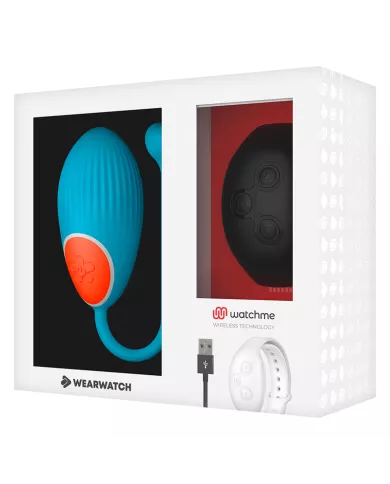 WEARWATCH - TÉLÉCOMMANDE WATCHME TECHNOLOGIE BLEU OEUF / JET