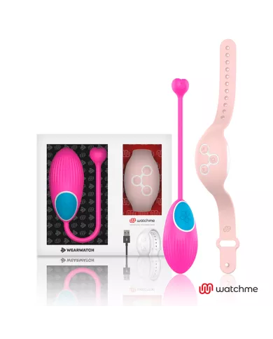 WEARWATCH - TÉLÉCOMMANDE WATCHME TECHNOLOGIE OEUF FUCHSIA / ROSE WEARWATCH - TÉLÉCOMMANDE WATCHME TECHNOLOGIE OEUF FUCHSIA / ROSE