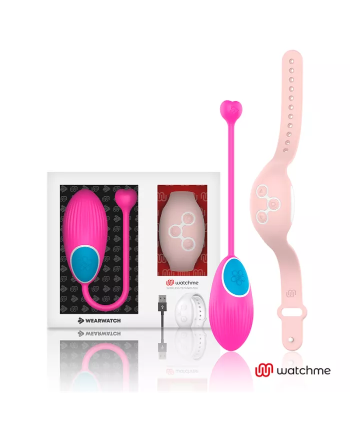 WEARWATCH - TÉLÉCOMMANDE WATCHME TECHNOLOGIE OEUF FUCHSIA / ROSE