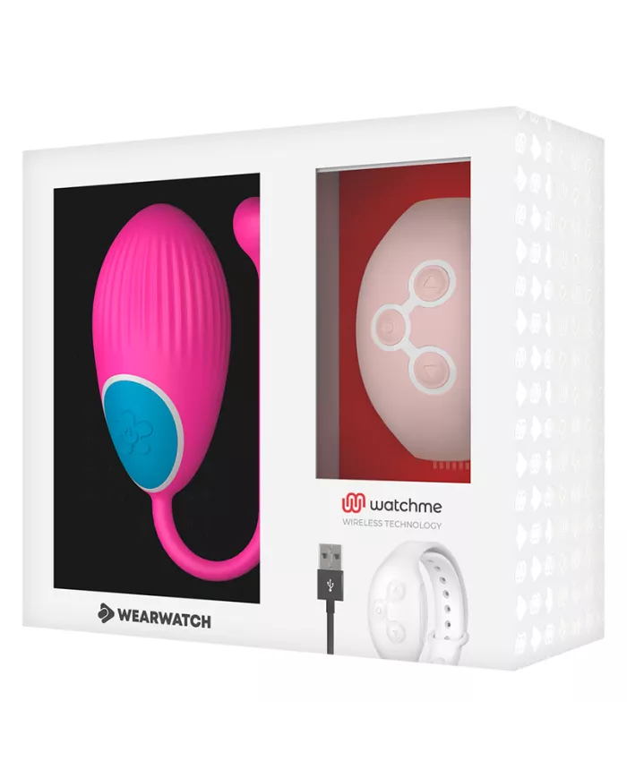 WEARWATCH - TÉLÉCOMMANDE WATCHME TECHNOLOGIE OEUF FUCHSIA / ROSE