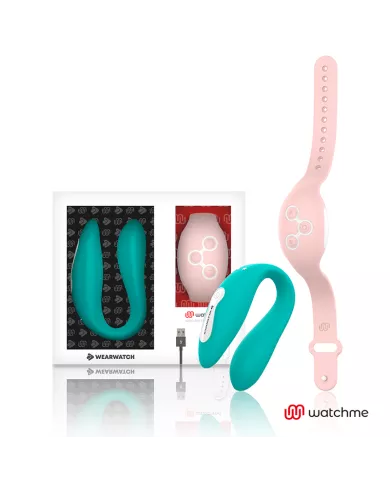 WEARWATCH - WATCHME VIBRATEUR DOUBLE TECHNOLOGIE EAU DE MER / ROSE WEARWATCH - WATCHME VIBRATEUR DOUBLE TECHNOLOGIE EAU DE MER / ROSE