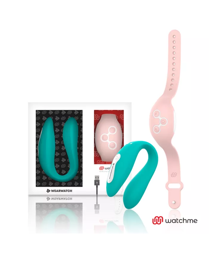 WEARWATCH - WATCHME VIBRATEUR DOUBLE TECHNOLOGIE EAU DE MER / ROSE