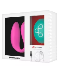 WEARWATCH - VIBRATEUR WATCHME DOUBLE TECHNOLOGIE FUCHSIA / EAU DE MER