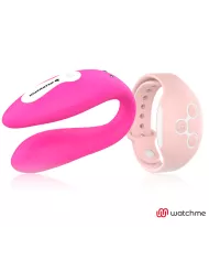 WEARWATCH - VIBRATEUR WATCHME DOUBLE TECHNOLOGIE FUCHSIA / ROSE