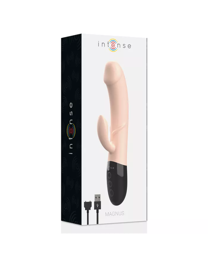 INTENSE - VIBRATEUR RECHARGEABLE NATUREL MAGNUS DUAL INTENSE - VIBRATEUR RECHARGEABLE NATUREL MAGNUS DUAL