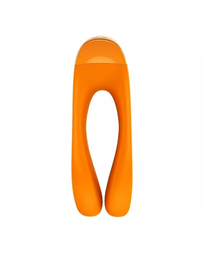 SATISFYER - VIBRATEUR  DOIGTS CANDY CANE ORANGE SATISFYER - VIBRATEUR  DOIGTS CANDY CANE ORANGE