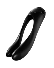 SATISFYER - VIBRATEUR  DOIGTS CANDY CANE NOIR SATISFYER - VIBRATEUR  DOIGTS CANDY CANE NOIR
