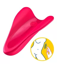 SATISFYER - VIBRATEUR  DOIGTS HIGH FLY FUCHSIA SATISFYER - VIBRATEUR  DOIGTS HIGH FLY FUCHSIA