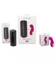 KIIROO - ENSEMBLE COUPLES TITAN ET CLIONA LILAS KIIROO - ENSEMBLE COUPLES TITAN ET CLIONA LILAS