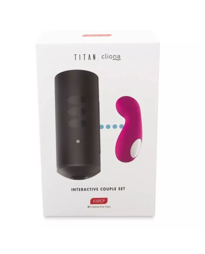 KIIROO - ENSEMBLE COUPLES TITAN ET CLIONA LILAS KIIROO - ENSEMBLE COUPLES TITAN ET CLIONA LILAS