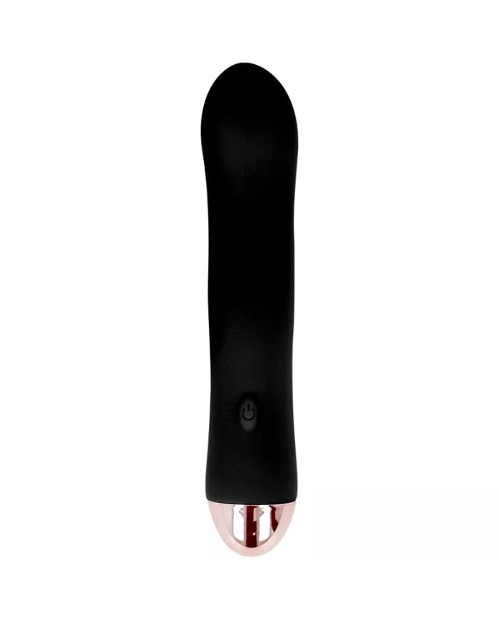 DOLCE VITA - VIBRATEUR RECHARGEABLE DEUX NOIR 7 VITESSES
