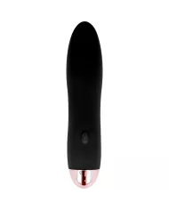 DOLCE VITA - VIBRATEUR RECHARGEABLE QUATRE NOIR 7 VITESSES
