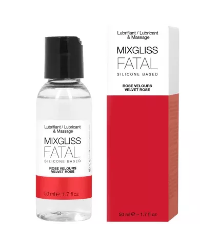 MIXGLISS - LUBRIFIANT SILICONE ROSES FATALE 50 ML