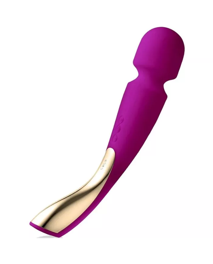 LELO - SMART WAND MEDIUM 2 MASSEUR ROSE PROFONDE LELO - SMART WAND MEDIUM 2 MASSEUR ROSE PROFONDE