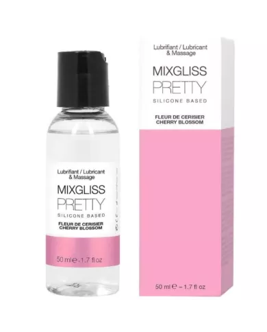 MIXGLISS - PRETTY LUBRIFIANT SILICONE FLEUR DE CERISIER 50 ML