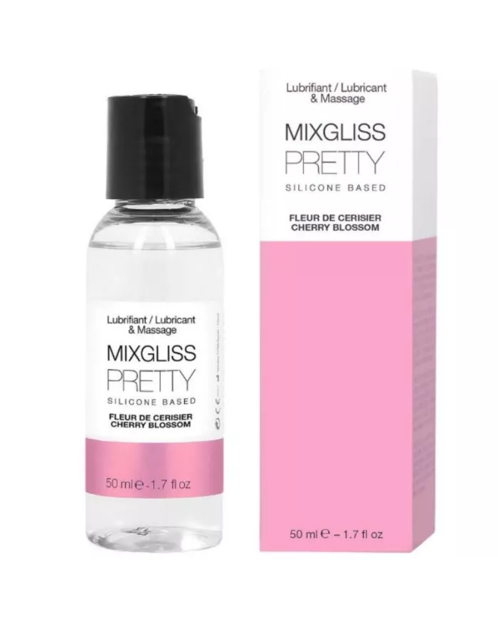 MIXGLISS - PRETTY LUBRIFIANT SILICONE FLEUR DE CERISIER 50 ML MIXGLISS - PRETTY LUBRIFIANT SILICONE FLEUR DE CERISIER 50 ML