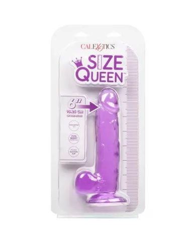 CALEXOTICS - GODE REINE TAILLE VIOLET 15.3 CM